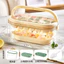 Khay Đá Báo Chí Silicon Đá Khuôn Làm Đá Nhựa Di Động Dung Tích Lớn Tủ Lạnh Đông Lạnh Hộp Đá Viên Hộp Đá KESK
