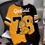 Áo Thun Thời Trang Nam Dạo Phố Rời Thoáng Khí Garfield Tay Ngắn 3D In Hình Hoạt Hình Top