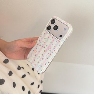 Ốp Lưng Cứng Tương Thích Với iPhone 13 14 14Pro 14ProMax 15 15Pro 15ProMax 16 16Pro 16ProMax 17 17Pro 17ProMax Ốp Họa Tiết Ngôi Sao Nhiều Màu Sắc