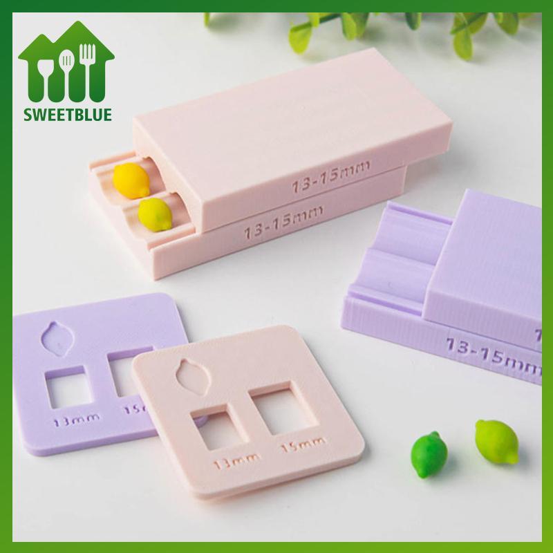 SWEET Mềm Gốm Đất Sét Polymer Khuôn 3D Nấm Chanh Hình Thoi Hạt Thiết Kế Hạt Con Lăn DIY Bông Tai Nelaces Trang Sức Làm n