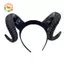 CANAMEK 1 Cái Gothic Động Vật Cừu Quỷ Sừng Halloween Carnival Đảng Trang Phục Đạo Cụ Demon Sừng Mũ Đội Đầu Cosplay Mũ CSF