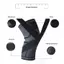 AIHOM Nylon Đầu Gối Nén Tay Snug Co Giãn Thoáng Khí Nẹp Đầu Gối Chạy Bóng Rổ Tập Gym Thể Thao Người Hâm Mộ,