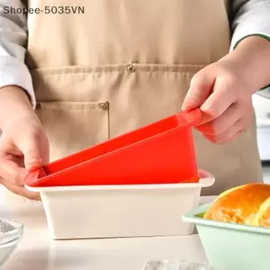 {AKIN} 1 / 4 Khuôn Silicon Cấp Thực Phẩm Cho Kẹo Và Bánh Mì Phục Sinh Thiết Kế Hình Chữ Nhật Hoàn Hảo Để Nướng Bánh {a}