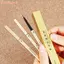 FAVORITEGOODS Bút Lông Mày, Bút Chì Lông Mày Siêu Mỏng Hai Đầu, Chống Thấm Nước Tự Nhiên Xoay Được Với Cọ Lông Mày Dính Nữ