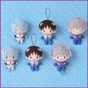 YT4 NEON GENESIS EVANGELION EVA Asuka Ayanami Rei Plushie Anime Dễ Thương Cotton Sang Trọng Túi Búp Bê Quyến Rũ