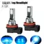 Đèn Pha LED 2 Chiếc 360 Độ H11 Đèn 110W 8000K Bóng Đèn Xanh Ô Tô Sương Mù
