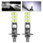 Bộ bóng đèn pha LED siêu sáng H1 Đèn lái xe sương mù chùm cao 6500K Trắng