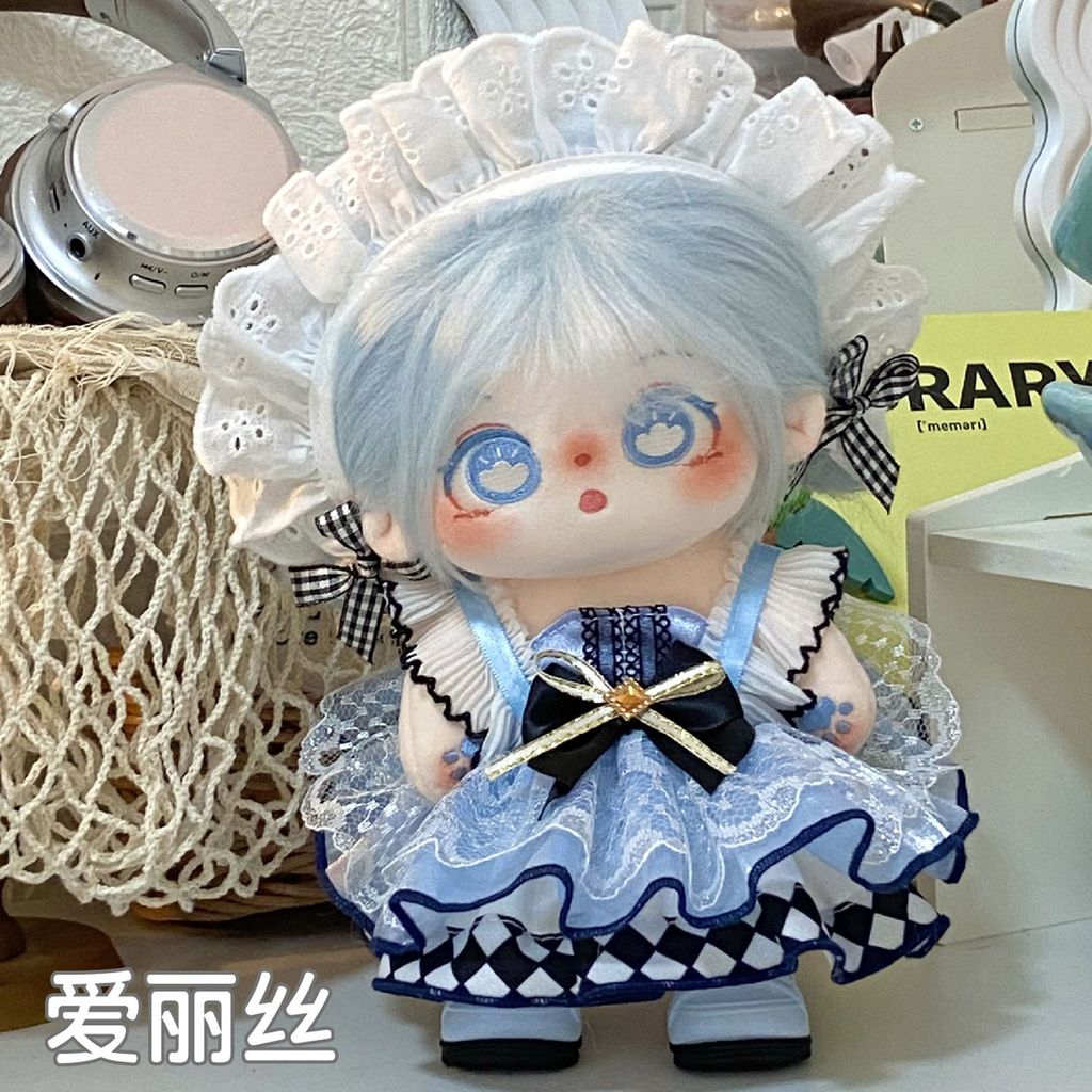 Không Bán Búp Bê 20Cm Quần Áo Bé Nữ 20Cm Cotton Quần Áo Gothic Đầm Ngôi Sao Búp Bê Quần Áo Bé 6.10