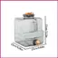 Bình đựng nước cắm trại Canteen chống rò rỉ có hộp đựng nước di động Spigot có tay cầm cho shop ngoài trờiidaevn