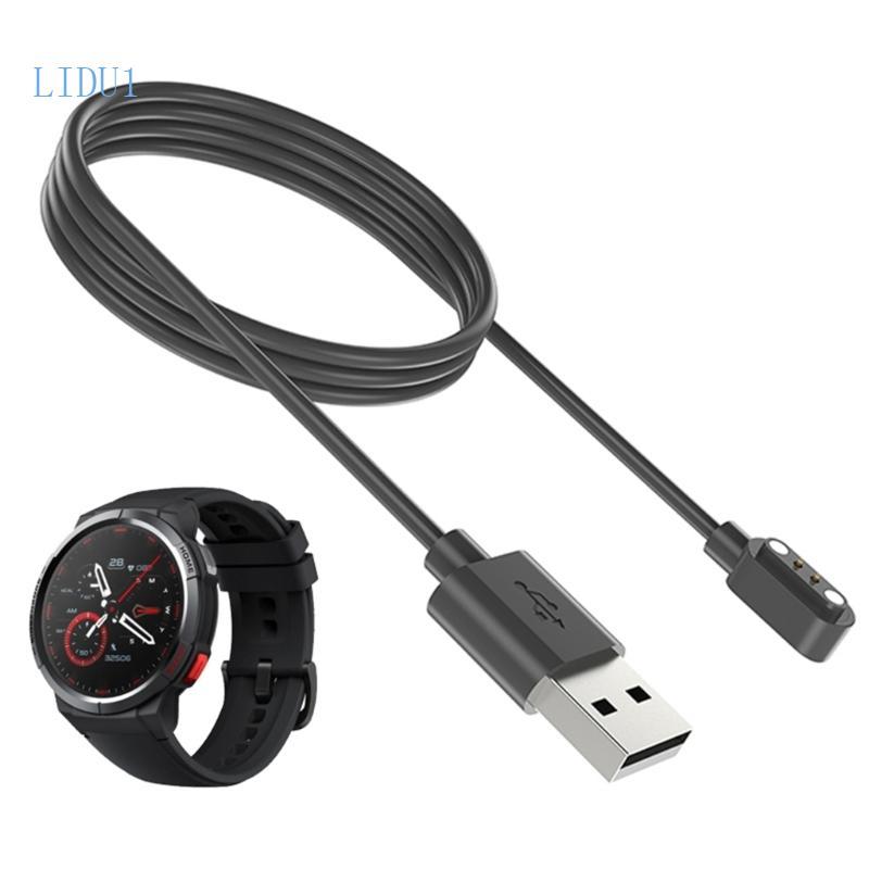 LIDU1 Bộ Chuyển Đổi Nguồn Sạc Đế Đế Đế Trạm USB-Charing Cáp Chân Đế-Thích Hợp Cho Mibro Watch GS Quá Tải-Prot