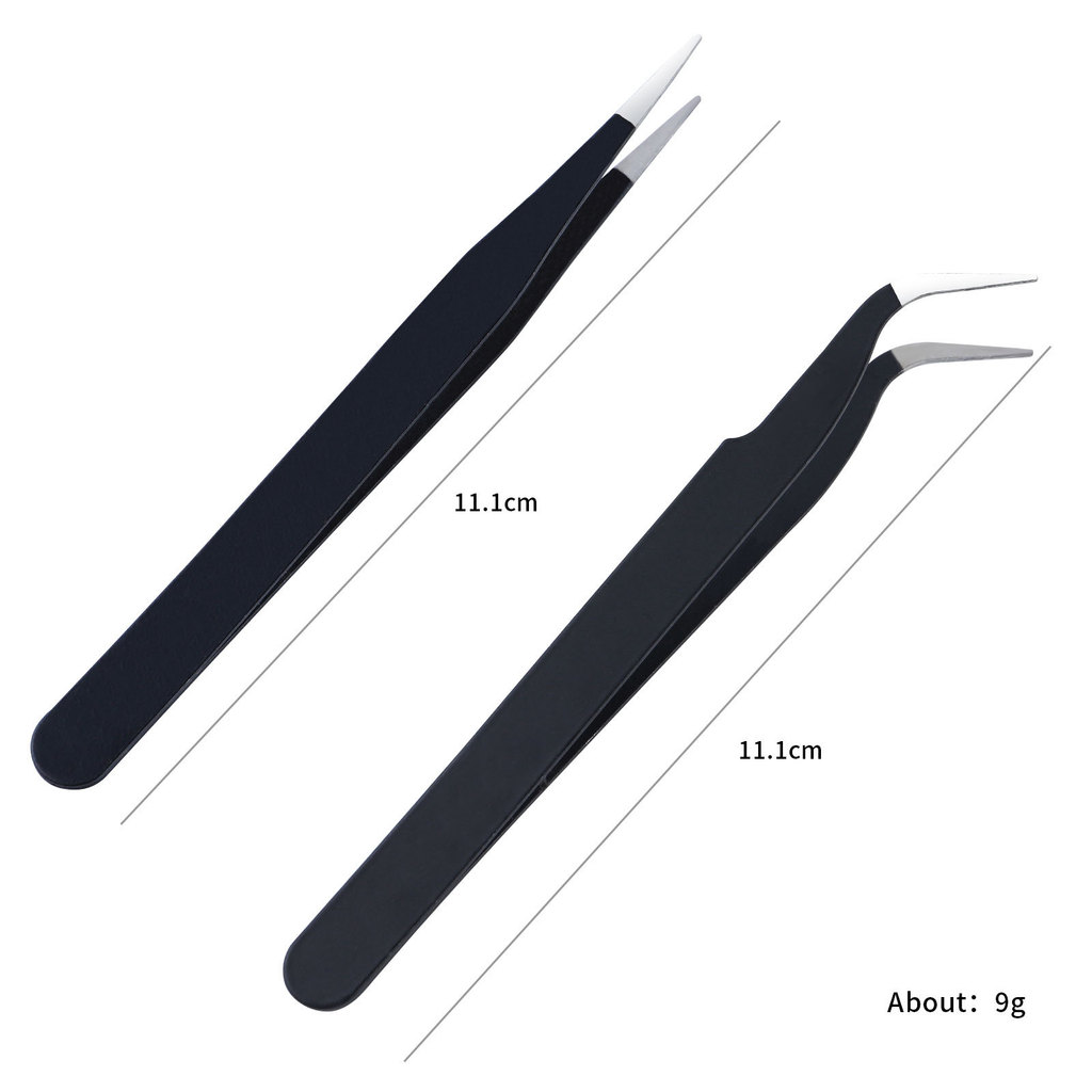 [XT]Nhíp Gắp Nail Thép Không Gỉ Đầu Cong Nhíp Làm Móng Đa Năng Độ Chính Xác Cao Gắp Đá Tinh Xảo Cho Khách Sạn Salon Chuyên Nghiệp Cao Cấp