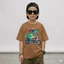Áo cộc tay bé trai trẻ em thấm hút mồ hôi mềm mại Size 90-150