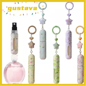 Chai Nước Hoa GUSTAVA, Chai Xịt Hoa 5ml, Di Động Có Thể Đổ Lại Rò Rỉ Có Vòng Chìa Khóa Hộp Đựng Mỹ Phẩm Cho Nữ