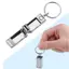 Trong Kho Thép Không Gỉ Mini Có Thể Gập Lại Nail Clipper Với Keyring & Kéo Cod