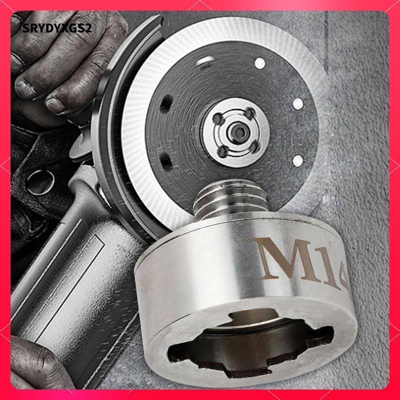 Bộ chuyển đổi máy mài góc M14 X Khóa Đầu nối ren Thép Carbon Mũi khoan Bộ chuyển đổi cho máy mài Sử dụng phần cứng
