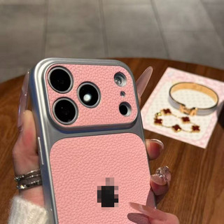 Ốp Điện Thoại Doanh Nhân Bằng Da Vải Lanh Sang Trọng Cho iPhone 11 12 13 14 15 16 17 Pro Max Vỏ Chống Sốc Cứng