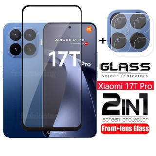 Phim Kính Cường Lực Bảo Vệ Màn Hình 2 Trong 1 Cho Xiaomi 17T Pro 17TPro 1 7 17 T Pro Xiaomi17 T Xiaomi17T Pro Xiaomi17TPro 5G 2026 Camera Sau Ống Kính Bảo Vệ Full Cover Phim Trước