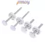 TMOY 1 / 4 Bộ phụ tùng cổng trẻ em M8 M10 màu trắng - Trục xoay & Bu lông vít phù hợp với áp suất cho cổng an toàn TMOY