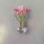 DONOVANQQ 8 / 10 Cái Nam Châm Bình Thủy Tinh Mini, Bình Bud Nhỏ Hiện Đại DIY, Trang Trí Nhà Sáng Tạo Tinh Tế 3D Nam Châm Tủ Lạnh Bình Trang Trí Tủ Lạnh