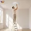 Huy chương trần trang trí Chất liệu PU Đèn cố định Đĩa hoa hồng tròn cổ điển để trang trí phòng trong nhà thanh lịch