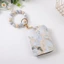 Lưu trữ Túi lưu trữ Thay đổi thẻ Túi đựng thẻ Silicone Đính cườm cổ tay Móc khóa mặt dây chuyền