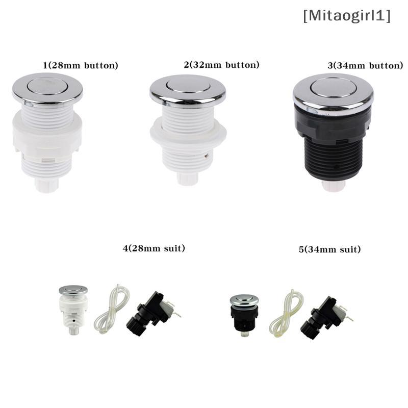 [MG1] Công tắc nút nhấn khí nén 28 / 32 / 34mm cho bồn tắm Spa Whirlpool Xử lý chất thải [Vn]