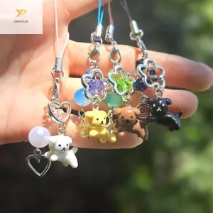 PPY Charm Động Vật Nhỏ Chìa Khóa Hiện Đại Thiết Kế Tối Giản Phụ Kiện Cho Nữ Bé Gái Thanh Thiếu Niên