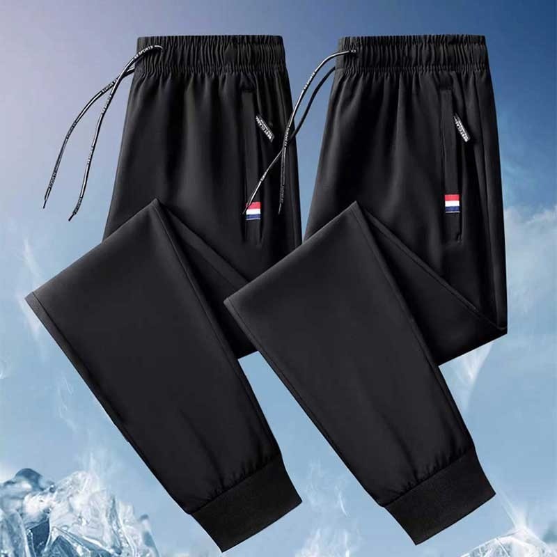 VG Ice Silk Nam Rời Thoáng Khí Co Giãn Quần Thể Thao Đến Mắt Cá Chân Quần Hợp Thời Trang