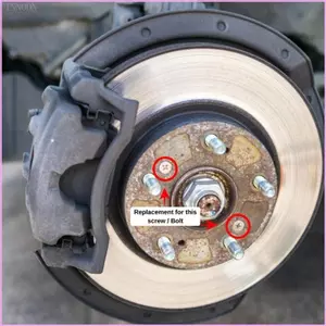 Cinna Phanh Đĩa Rotor Cố Định Vít 93600-06014-0H Vít Rotor Phanh Đĩa Giữ