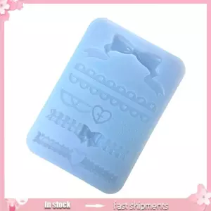 YOI Thanh Lịch Nơ Ren Thiết Kế Khuôn Silicon Cho Trang Sức Handmade Và