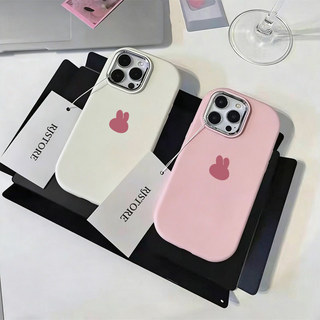 Ốp lưng Thỏ Hồng Ốp mềm mũm mĩm dễ thương iPhone 11 12 13 14 15 16 Pro Max X XR XS Max 7/8Plus-FN