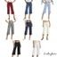 Quần crop top rộng thường ngày dành cho nữ
