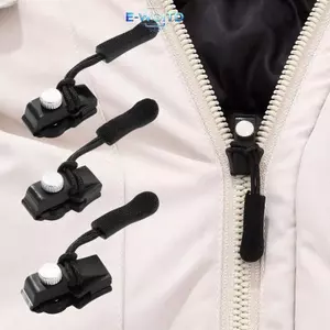 E-WOITD Đa Năng Có Thể Tháo Rời Kim Loại Dây Kéo Thanh Trượt Kéo Có Thể Tháo Rời Bộ Sửa Chữa Tức Thì DIY Đòn Bẩy Thay Thế Los Cho Quần Áo Hành Lý E-WOITD