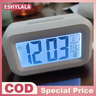 [Bea-t] LED Kỹ Thuật Số Phát Sáng Ban Đêm Báo Động Clo Báo Động Điện Tử Cho Văn Phòng Tại Nhà Balight Snooze Lịch Clo Nhiệt Độ Điện Tử Clo [[Mới]