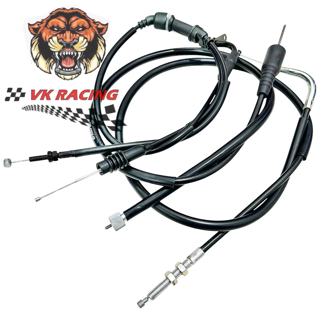 Combo dây ga dây đồng hồ dây col ( dây côn ) ex135 4 số - exciter135 4 số - exciter 2006-2010
