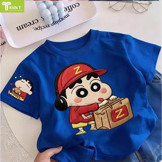 COD✅ (Hồ Chí Minh)Kids T Mall Áo phông tay ngắn In hình hoạt hình Áo Kiểu rộng và ấn tượng Trẻ em thời trang #VN1223
