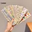 KUZHEN Hoa Tóc Viền Stier 5 Chiếc Nữ Bé Gái Không Kẹp Trán Miếng Dán Để Làm Đẹp Chăm Sóc Da Sử Dụng Hàng Ngày HOT