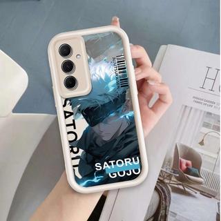 Ốp Lưng Cho Samsung A04S A05S A14 A15 A25 A35 A55 A16 A56 A17 5G Phim Hoạt Hình Silicon Nghệ Thuật Mềm Ốp lưng TPU Jujutsu Kaisen Anime Mắt Thiên Thần Chống Sốc Ốp Lưng