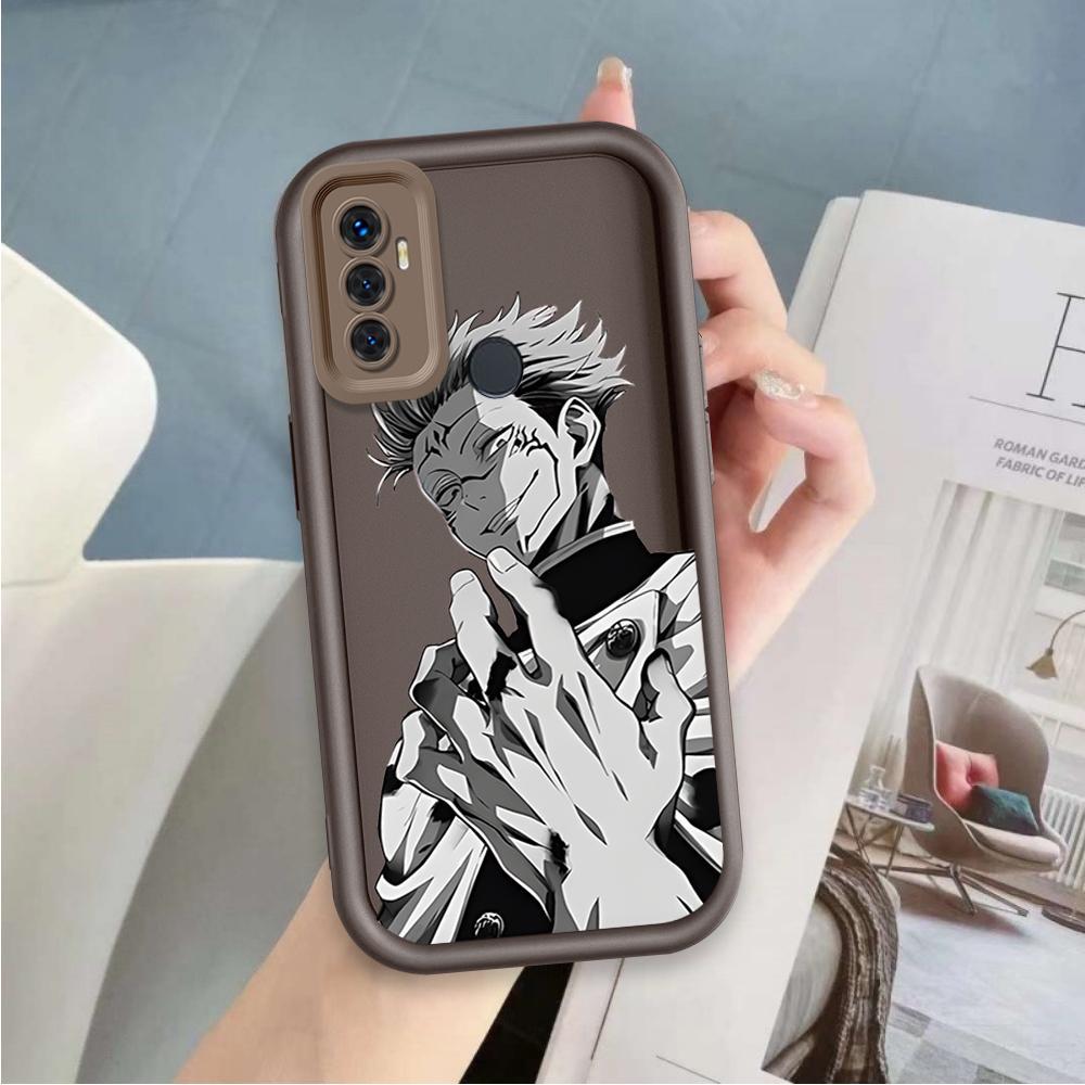Ốp Cho OPPO A53 2020 A33 2020 A32 Vỏ Điện Thoại Mềm Cầm Tay Silicon Hoạt Hình TPU Jujutsu Kaisen Cool Boy Angel Eye Ốp Lưng Chống Sốc