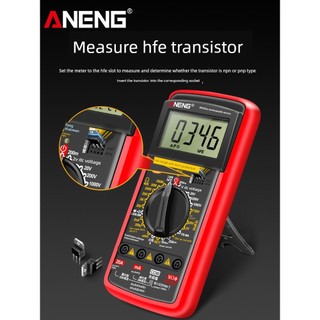 Phong cách mới Đồng hồ vạn năng có thể sạc lại Thông minh Chống cháy Kỹ thuật số Độ chính xác cao Sửa chữa đa chức năng Điện Đồng hồ vạn năng chuyên dụng