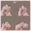 JRP Thời Trang Mini Cua Kim Loại Kẹp Tóc Nhỏ Phụ Kiện Tóc Cho Nữ Cô Gái Hồng Kim Cương Giả Nơ Hoa Tóc Pin Bên Nổ Kẹp JRP