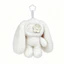 BH2 Thỏ Dài Dễ Thương Sang Trọng Móc Khóa Hoa Thỏ Túi Charm HB2