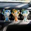 Mini Dệt Bó Hoa Nhỏ Handmade Hoa Hồng Móc Hoa Đồ Trang Trí Ô Tô Cho Bạn Trai Và Bé Gái Hoa Giả Sinh Nhật Móc Bó Hoa
