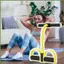 Dây tập thể dục Bàn đạp 4 ống Căng thẳng Bàn đạp có tay cầm cho thể hình Dây kéo đàn hồi Tập thể dục kouvn