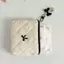 AN.MART Nơ Quilted Ví Đựng Tiền Xu Lipsti Túi Bảo Quản Tai Nghe Cáp Dữ Liệu Túi Bảo Quản Mini Nữ Túi Bảo Quản Mỹ Phẩm VN
