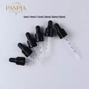 PNPIA- Đầu nhỏ giọt Kính khuỷu tay tốt nghiệp Đầu nhỏ giọt Phụ kiện chai Trang điểm làm đẹp Dụng cụ chăm sóc da