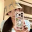 Bánh graffiti dán cho iPhone 17promax trường hợp điện thoại 161514plus softcase 1311211