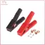 THÊM 1 Cặp Kẹp Cá Sấu Kiểm Tra Tay Cầm Bằng Nhựa Cho Dự Án Điện 100-300A Điện Cá Sấu Cá Sấu Pin Cách Nhiệt Kẹp Kết Nối BSS