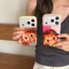 Ốp Cho iPhone 17PM 16 Pro Max 15 IMD Craft Dễ Thương 3D Yeah Họa Tiết Hoạt Hình Búp Bê Sáng Khung Camera Chống Sốc TPU Mềm Chống Trầy Xước Chống Bụi Bẩn Vỏ Điện Thoại