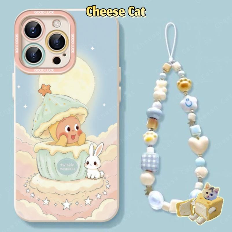 cho Twinkle Bộ hai mảnh Ốp điện thoại dây buộc màu xanh cho iPhone 13 14 15 Plus 11 12 16 17 Pro Max XR Xs Max 7Plus SE